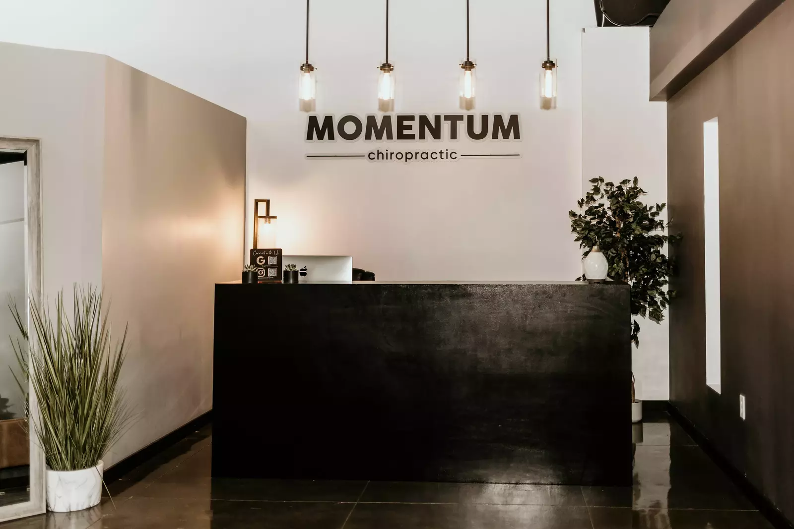 Momentum Chiropractic reception