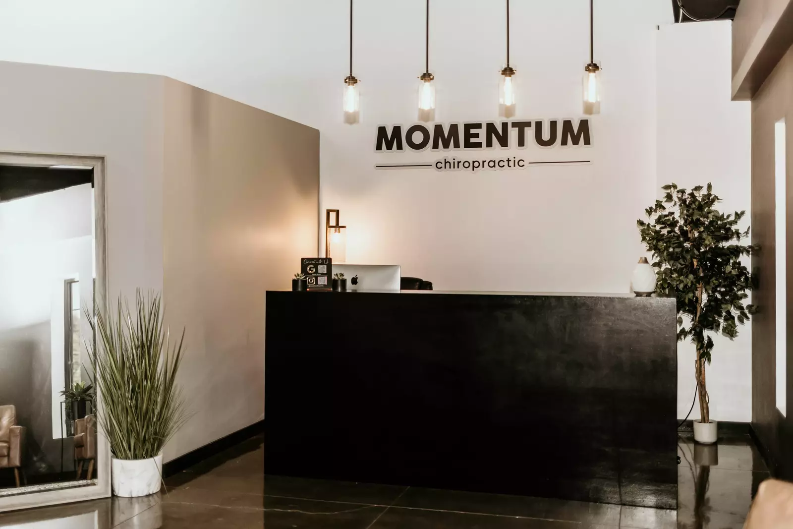 Momentum Chiropractic reception